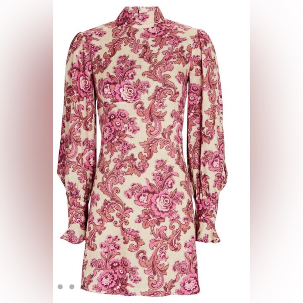 ALEMAIS
Isla Floral Linen Mini Dress